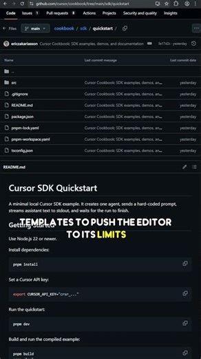 Cursor Cookbook: the official recipe book from the Cursor, copy-paste MCP templates, system prompts