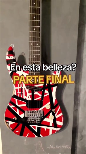 Réplica de la Frankenstrat de EVH en Yamaha Superstrat