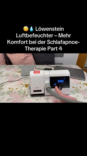Löwenstein Luftbefeuchter für Schlafapnoe-Therapie