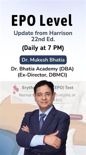 Erythropoietin (EPO) Levels Explained | Polycythemia Vera vs Secondary Erythrocytosis | Dr. Bhatia