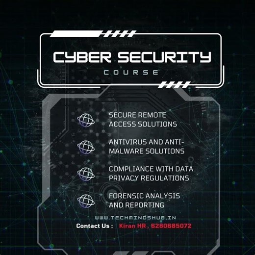 Cyber Security Course .... kick start your career with us