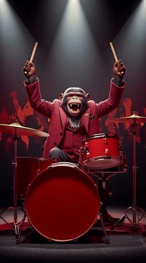 Dj monkey master | Monkey concert #monkey #monkeyvideo #mindboost