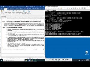 2.1 Import CSR1000V using VMware