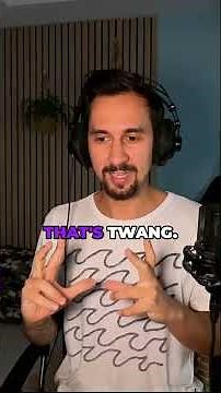 What is TWANG in SINGING?