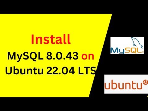 How to Install & Configure MySQL Server 8.0.43 on Ubuntu 22.04 LTS in 8 minutes!