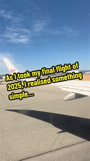 As I took my final flight of 2025, I realised something simple: Blessing isn’t the passport stamp — it’s the perspective. This year I was trusted with 3 continents, 4 vacations, and 24 long-distance flights… and I refuse to treat that like it’s “normal.” I count my blessings. I stay humble. Because the moment you start acting entitled, life has a way of reminding you how quickly comfort can become a privilege you once prayed for. And now… 2026 is not a continuation. It’s a shift. I’m stepping in