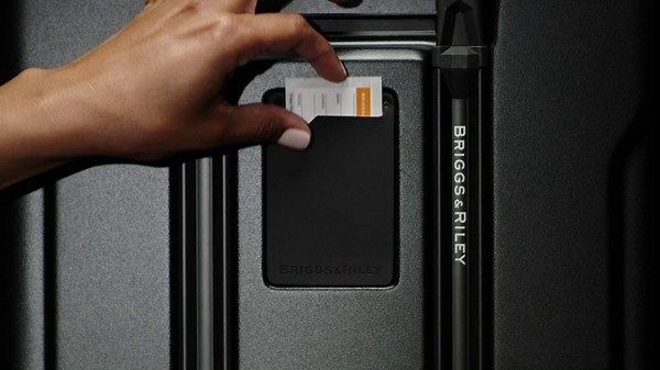 Briggs & Riley 32" Extra Large Trunk Spinner - Checked Luggage for Travel, Suitcases with Wheels, Hardside Rolling Bag for Men & Women, Self-Repairing Zipper - Torq Collection, Hunter Green