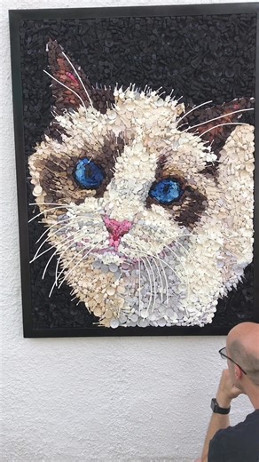 I created Taylor Swift’s cat “Benjamin Button” using all her favorite objects! 🎹 🎶 | Kevin Champeny
