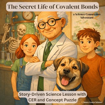 Covalent Bonding Lesson | Story-Based Learning, CER & Interactive Puzzle