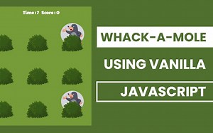 【代码】使用HTML、CSS和香草JavaScript的打鼹鼠游戏|初学者JavaScript游戏项目