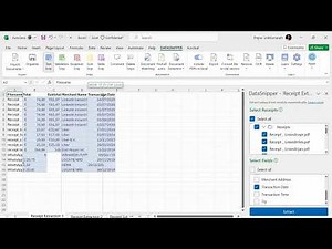 Advanced Extraction Suite - How to use Receipt Extraction