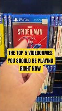 TOP 5 BEST VIDEOGAMES YOU SHOULD BE PLAYING RIGHT NOW! #top5 #games #videogames #gaming #gamers #fyp