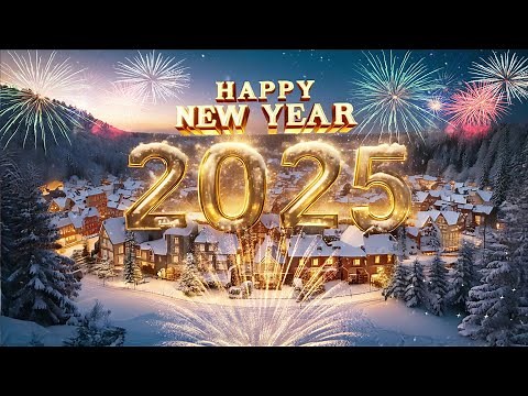 Happy New Year 2025 HD Festive Greeting Video Countdown, Celebration & Creative Clips