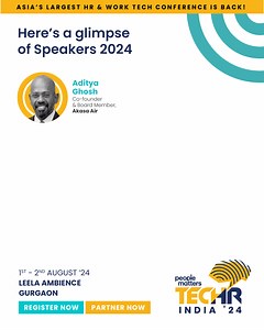 Asia's largest HR & Work Tech conference, People Matters TechHR India...