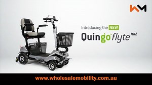 Introducing the New Quingo Flyte Mk2 self-loading mobility scooter