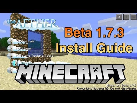 Aether 1 Mod for Minecraft Beta 1.7.3 - MultiMC Installation Guide