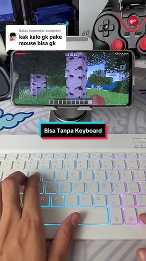 Cara Bermain Minecraft di Laptop Tanpa Mouse