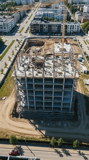 Skyscraper Construction Timelapse | Building a Mega Tower From Ground to Skyline