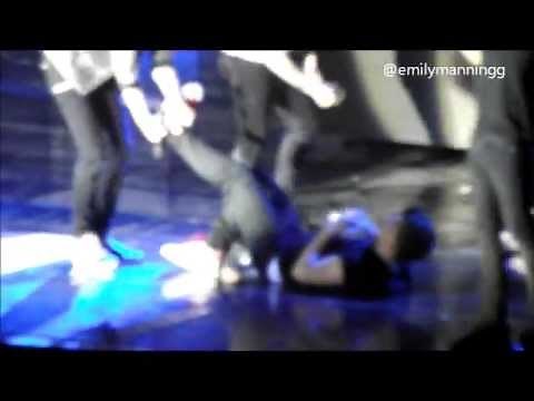 One Direction Fighting on Stage
