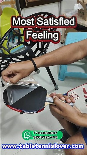 Most Satisfying Table Tennis Rubber Peeling Ever 🏓