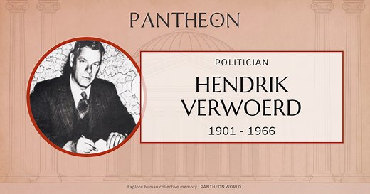 Hendrik Verwoerd Biography | Pantheon