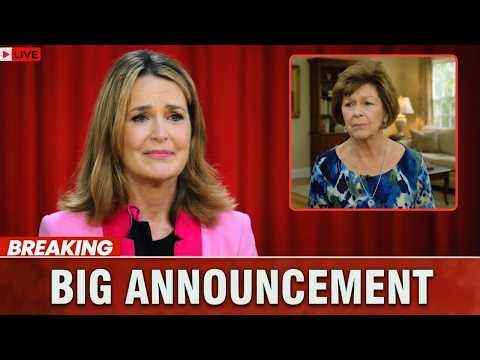 Savannah Guthrie Shocks The World With Her Massive Announcement About Nancy Guthrie