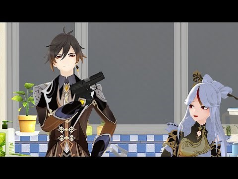 Zhongli's Kitchen Gun | Genshin Impact Animation
