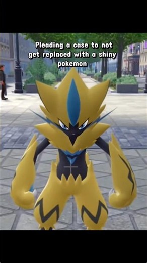 My Zeraora pleading his case