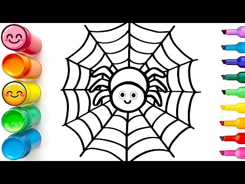 How to Draw a Cute Spider | Easy Step by Step Tutorial