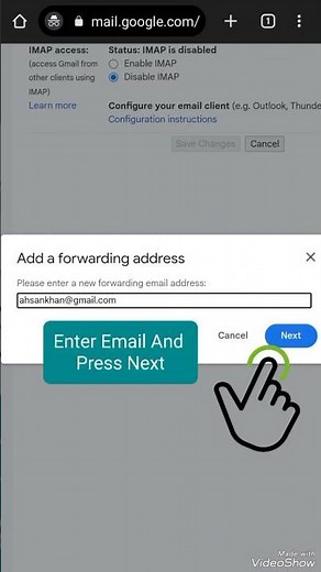 how to forward emails from one gmail account to another | auto forward emails to another gmail
