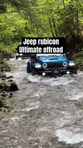 #jeep #rubicon #wrangler ultimate offroad capability 😍😍😍