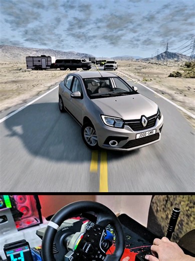 Mastering Drifting with Renault Logan in BeamNG Drive