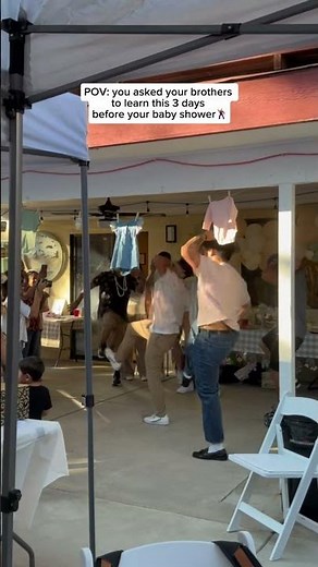 Brothers dance NSYNC at baby shower (20M+ views)