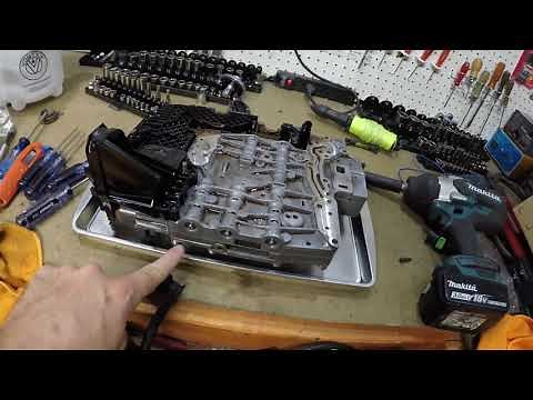 BMW E60 ZF 6hp19 AWD Transmission Service and Valve Body Removal