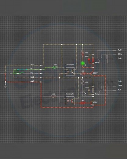 Two Channel Relay Module Circuit and How it Works in Electronics Circuit