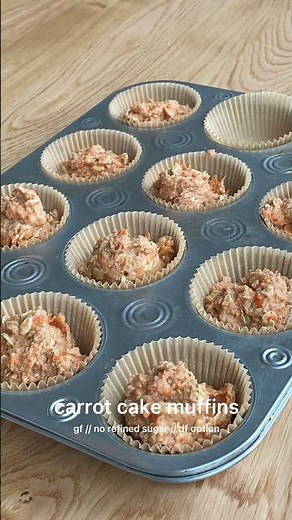 Easy Carrot Cake Muffins From Scratch 🥕🧁