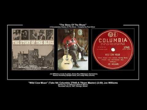 *(1947) Columbia 37945-A ''Wild Cow Moan'' (Take NA 78rpm Master) Joe Williams