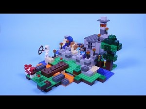 Lego Minecraft 21116 Crafting Box 8 in 1 - Creation #6 Animated Stop Motion Building Instructions