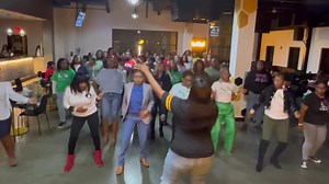 *The slow it down in “Work It” that we do is one of my favorite Deltas Porsh Thunder signature move 🤣💪🏾🔥💃🏾 Babbbby she tough with it! (Blazer, blue jeans and boots) It’s BIG VIBESSSSS with #GroovyLineDance show out then y’all! The Nest at The ASU Stadium | Sherika Nicole’s Media Outlet LLC