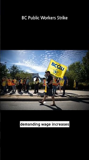 BC Public Service Workers Strike for Fair Wages