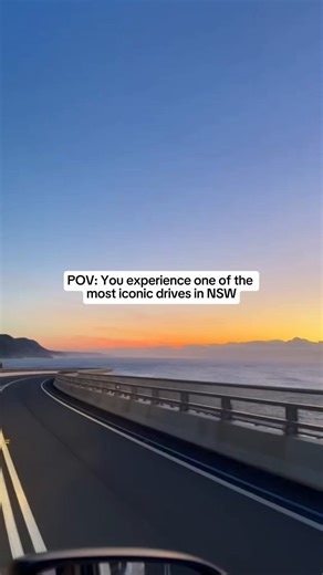 New South Wales on Instagram: "Some drives are worth taking just for the views. 🚗 Cruise across the iconic Sea Cliff Bridge in @visitwollongong, where you quite literally travel over the sea! Plus, the nearby stops make it even better. Dip into bright blue waters at Coalcliff Rock Pool, then finish with an ocean-front meal at @theimperialatclifton. Thanks for sharing your #feelNSW moment @joel.conaty, @mitch.dann, @visitwollongong and @theimperialatclifton. ID: The Sea Cliff Bridge in Wollongon