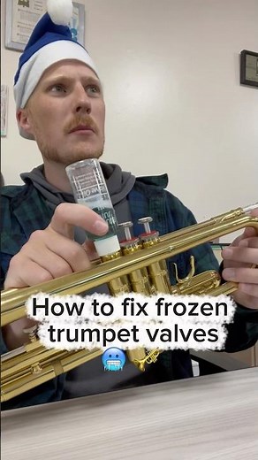 Fix stuck trumpet valves #trumpet #banddirector #band