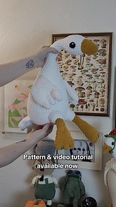 38 reactions · 3 comments | Goosetopher the Goose video tutorial & PDF pattern available now 謹臨❤️ The video tutorial is FREE on my Yew Tewb, for those who prefer visual instruction or who don't have the $ to spend on crochet patterns right now 殺 Tags #crochetgoose #crochetstuffedanimals #amigurumi #gracefacecreates #crochetinspiration | Graceface Creates | Facebook