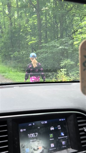 When your child is a bully and makes fun of your other child for being deaf at birth. They run. If someone can’t fix it in 20 seconds, we don’t talk about it. She went less than half mile, but she will remember this. #onthisday #nashville #disrespecful