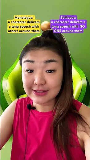 MONOLOGUE, SOLILOQUY, ASIDE explained #shakespeare #drama