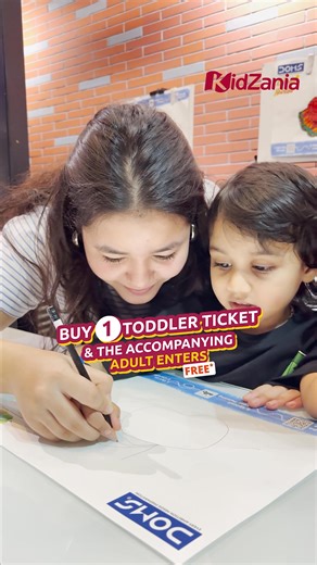 👧👦 Let your toddler step into a world made just for them! At KidZania, toddlers explore real-life jobs through fun role-plays — while you bond as a family, relax, and feel proud knowing they’re learning and having a blast 🎉 🎟️ Book your spot today — weekends fill up fast! | KidZania India