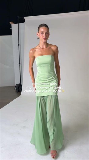 The Perfect Sage Green Formal Dress | Amoris T825