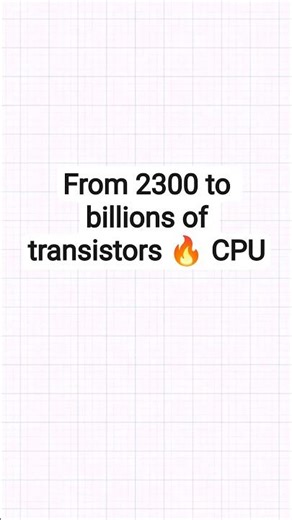 How processor ⚡️ works ? #processor #transistors #binarycode #computerbasics #shorts #ytshorts #cpu