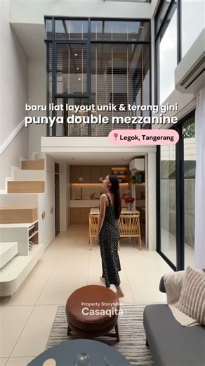 Casa Qita | Property Storyteller on Instagram: "Keren ya punya double Mezzanine gini! Harga 705 juta di Legok, Tangerang✨ Cuma 5 menitan ke Gading Serpong 🤍 Sold 5000 unit sebelumnya. jangan sampe keabisan lagi yaa! - Luas tanah 52.8 - ⁠Luas bangunan 55.7 - ⁠2 kamar tidur - 3 kamar mandi Harga 705 juta _____________ More info: 🙋🏻‍♀️ Farah WA: 0813-8836-2842 Cek profile untuk rumah2 lainnya, lalu follow @casaqita untuk info lengkap 👍🏻 Link video review rumah-rumah secara detail ada di bio 🙏