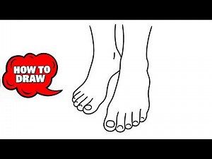 How to Draw Feet | Easy Step-by-Step Anatomy 👣